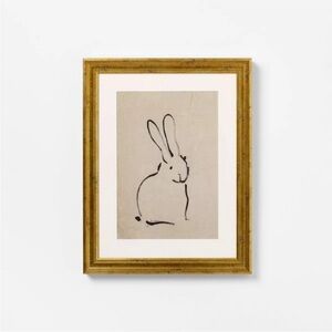 Studio McGee 14"x18" Bunnies Framed Art - Threshold